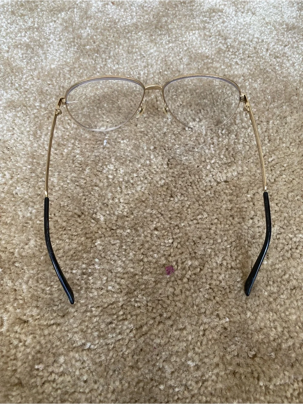 Gucci GG0138S Authentic Gucci GG0138S 003 Gold Wire Eyeglass Frames Full-Rim Avi